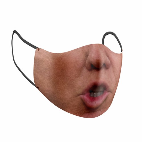 Maschera viso adulto stampa