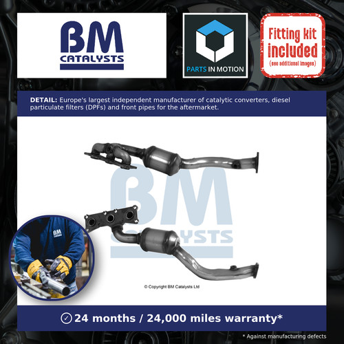 Catalizzatore omologato kit - catalizzatore, +
