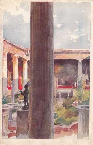 Cartolina napoli pompei - cartolina,
