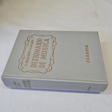 (Della Corte Gatti) Dizionario di musica 1959 Paravia