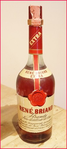 Bottiglia brandy renè - "renè, briand