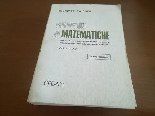Istituzioni matematiche - istituzioni,