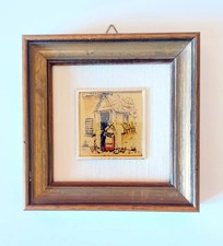 Quadretto con scena rurale su