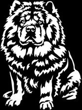 Adesivo CHOW CHOW - adesivo