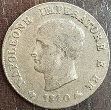 ITALIE NAPOLEON I SOLDO 1810 M