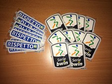 20 TOPPA TOPPE PATCH LEGA CALCIO 10 LEXTRA + 10 RISPETTO SERIE B 12-13 CALCIO 