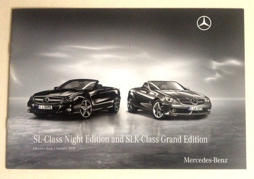 Mercedes night edition - mercedes., sl
