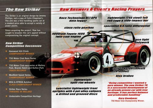 Raw striker kit car lotus - car, (lotus