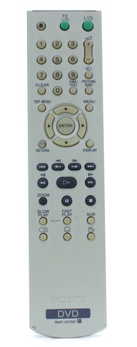 Sony rmt d175p - sony, rmt-d175p