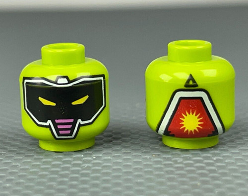 Lego minifigure testa verde - lego,