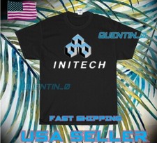 NUOVA CAMICIA PREMIUM LOGO INITECH T-SHIRT DIVERTENTE UNISEX TAGLIA S - 5XL
