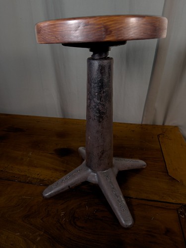 Sgabello singer vintage - sgabello,