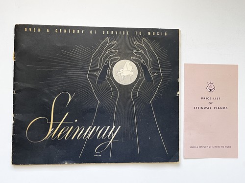 Steinway sons piano brochure - steinway,