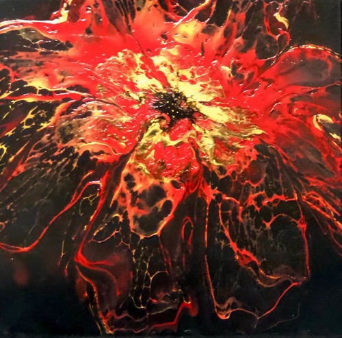 Pittura fluida acrilica