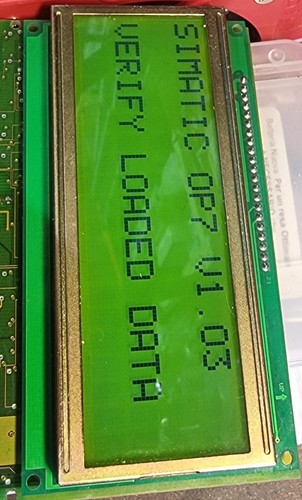 Display per pannello - pannello, siemens