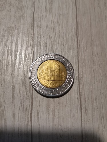 Moneta 500 lire 1996 - moneta, del