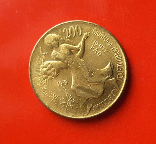 200 lire 1981 fao - 200,
