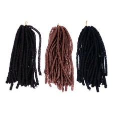 3 pezzi di parrucche lunghe