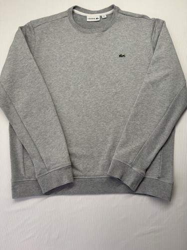 Felpa lacoste uomo grigio - |,