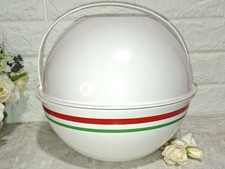 ANNI 70 GUZZINI PIC BOLL SET PIC NIC BIANCO RIGA ROSSA E VERDE