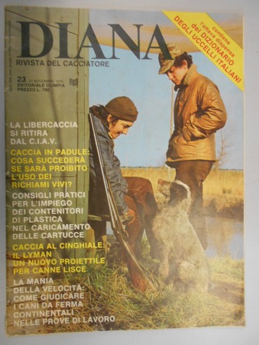 Diana rivista del - diana,
