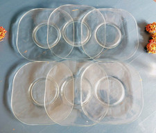 6 piatti in vetro Joe Colombo