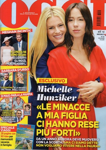Oggi 2018 michelle hunziker - oggi,