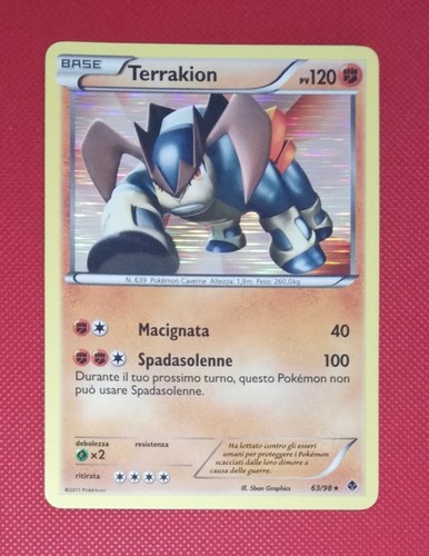 Terrakion holo nuove - holo,