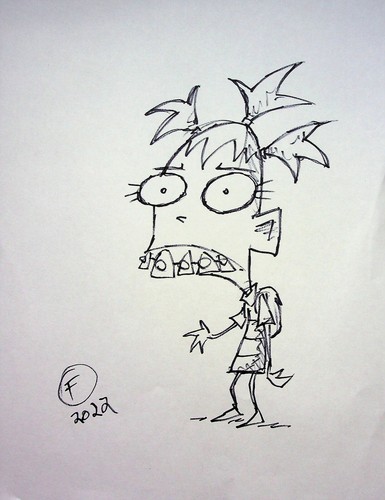 Invader zim inchiostrata - invader,