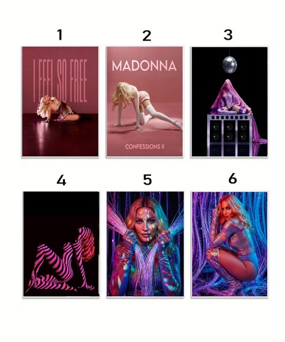 Poster madonna confessioni - madonna,