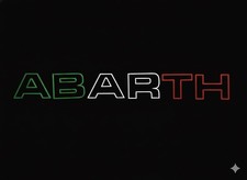 Kit Scritta ABARTH TRICOLORE