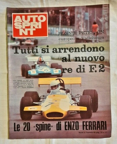 Rivista auto sprint anno - rivista,