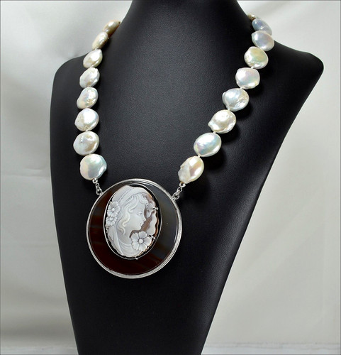 Collana argento 925 con - collana,