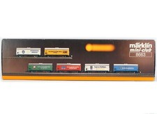 Märklin Mini-Club Gauge Z # 8663 Beer Car set set carrello birra birrifici di Monaco