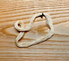 Refe 0,25 mm - 20 mt  - accessori modellismo statico navale bianco panna