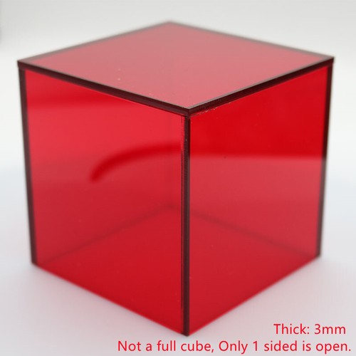 Vetrina neon acrilico cubo - acrilico,
