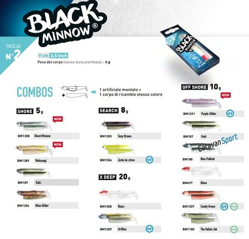 Fiiish black minnow - fiiish,