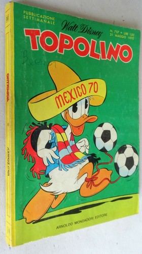 Topolino 757 ottimo con - ,