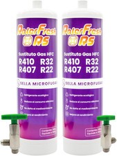 Ralerfresh RS R410, R32, R407 E R22 Refrigerante per Condizionatore Tipo Split (