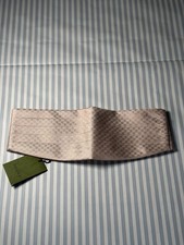 gucci cintura di seta unisex