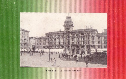 Cartolina trieste - cartolina, trieste/trieste