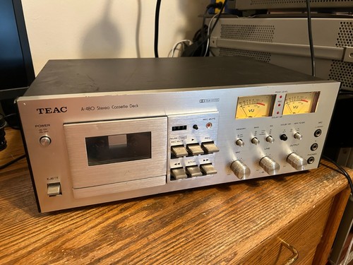 Teac 480 stereo cassette - a-480,