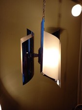 3 light chandelier 70s