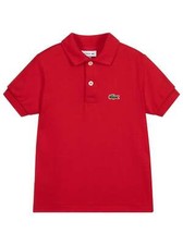 Polo rossa lacoste - rossa, bambino