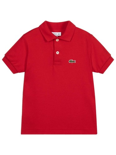 Polo rossa lacoste bambino - polo,