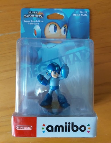 Amiibo mega man super - man,