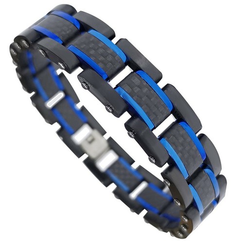 Bracciale uomo fibra di - fibra,