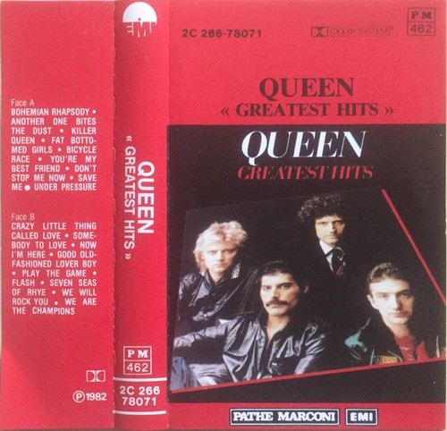 Queen greatest hits cassette - queen,