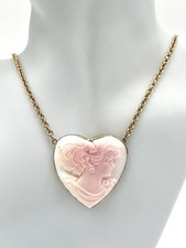 14kt Gold Hand Engraved Heart