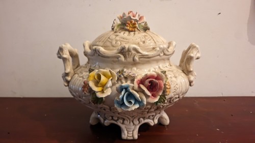 Zuppiera vintage ceramica - in,